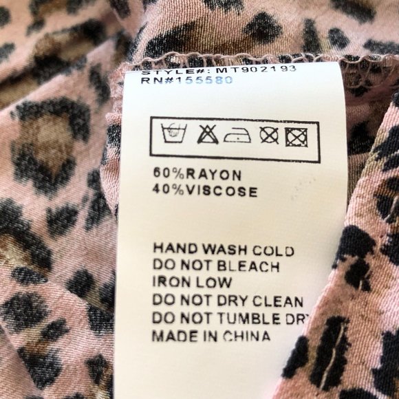 Free People FP Movement Leopard Off-Shoulder Top - Picture 13 of 15